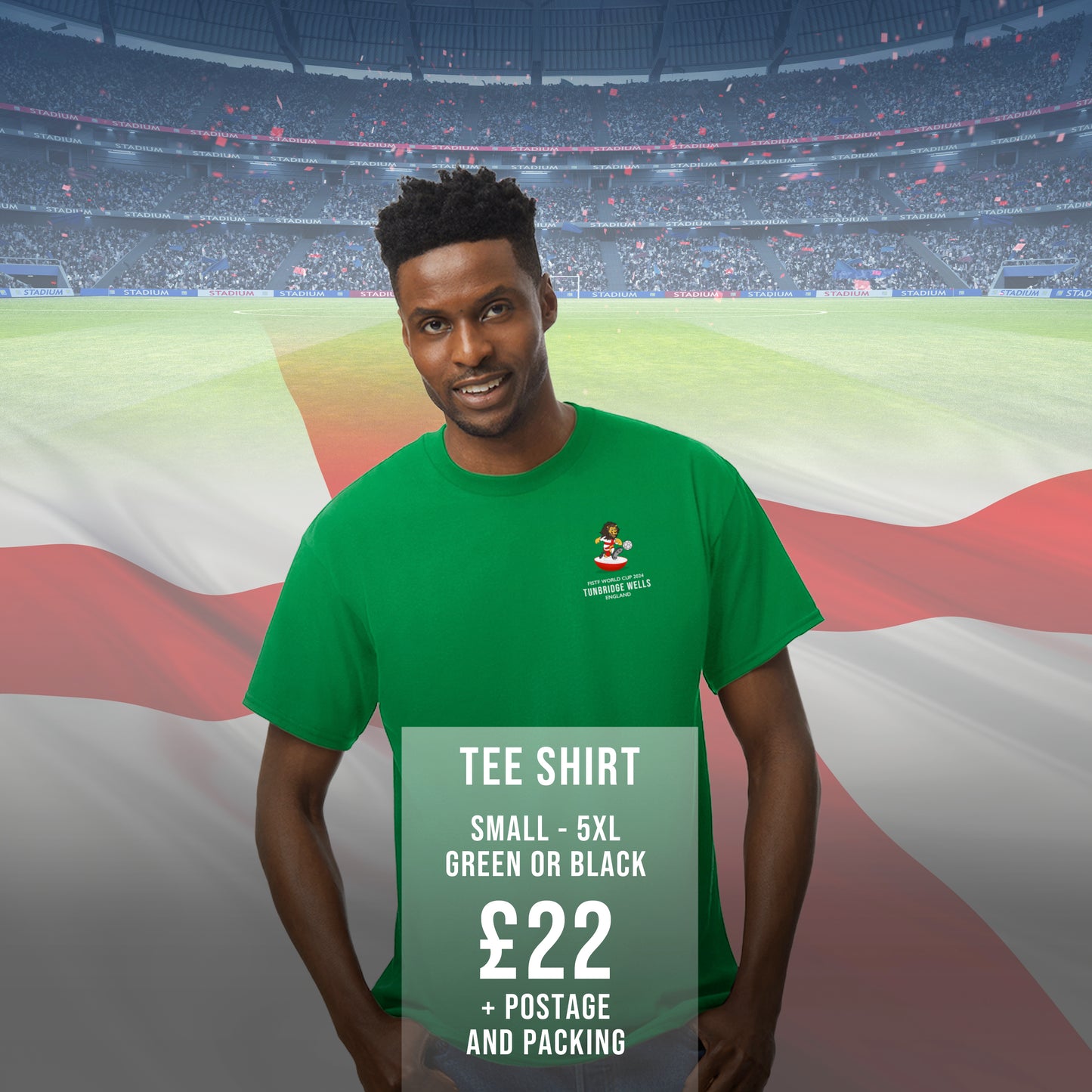 Eland Cables FISTF World Cup 2024 England T Shirt