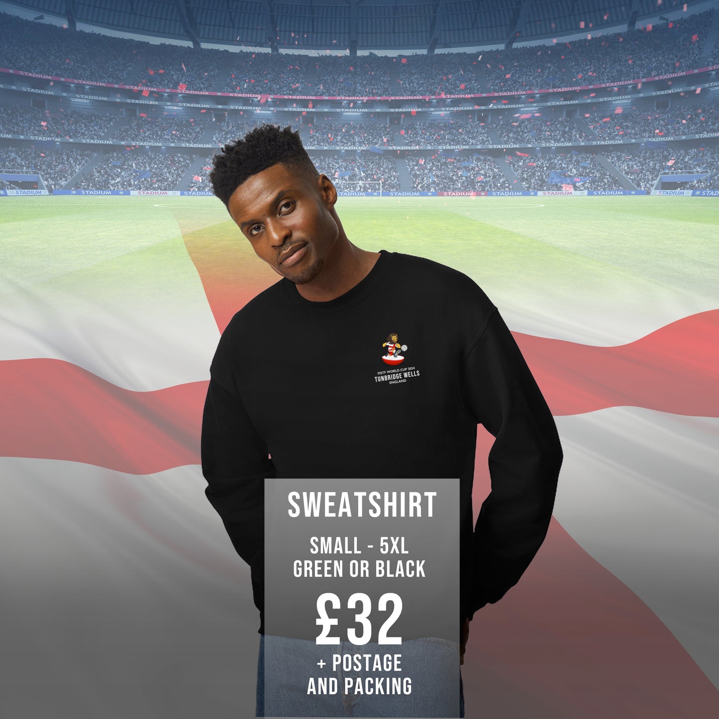 Eland Cables FISTF World Cup 2024 England Sweatshirt