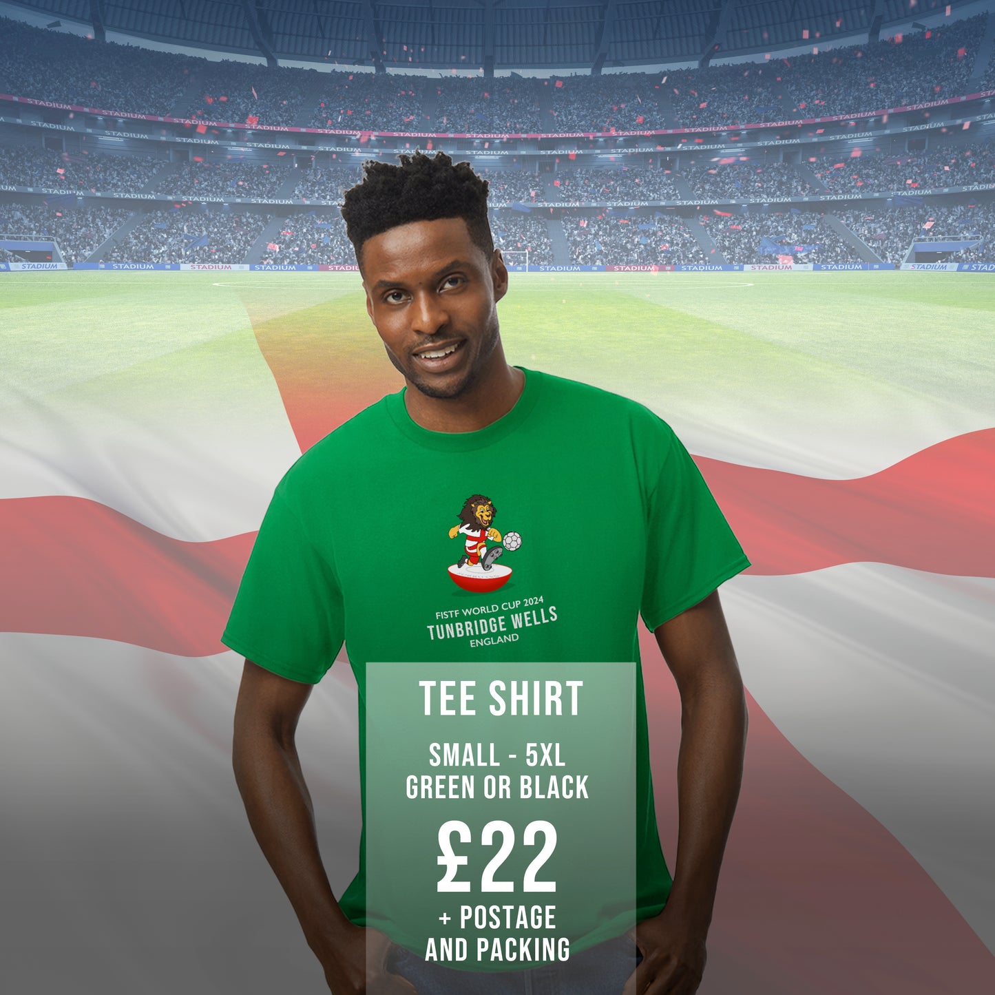 Eland Cables FISTF World Cup 2024 England T Shirt